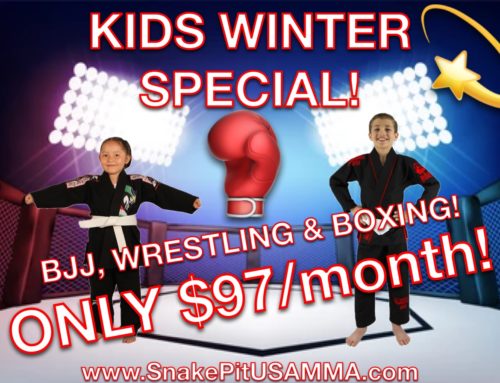 KIDS WINTER SPECIAL! ONLY $97 MONTHLY TUITION!
